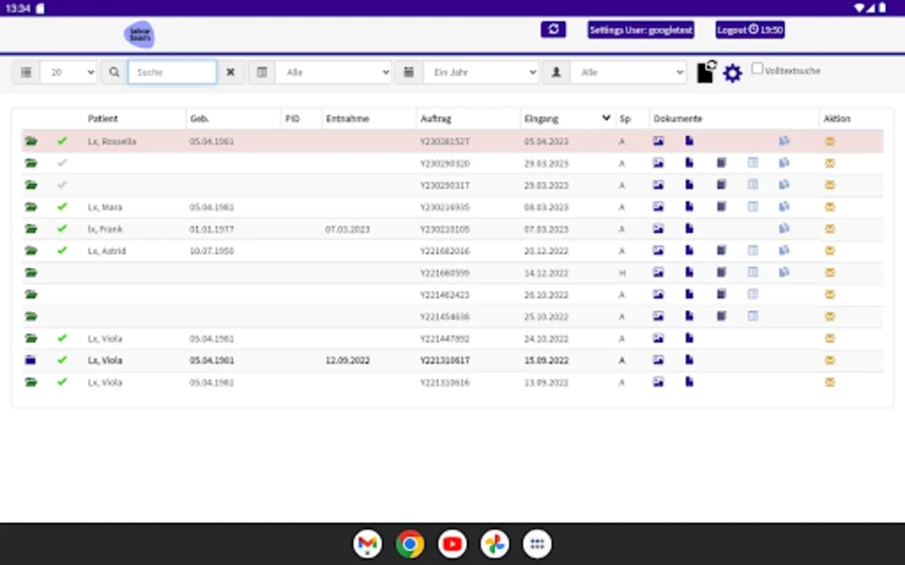 ltw Results for Android: Streamlined Lab Result Access