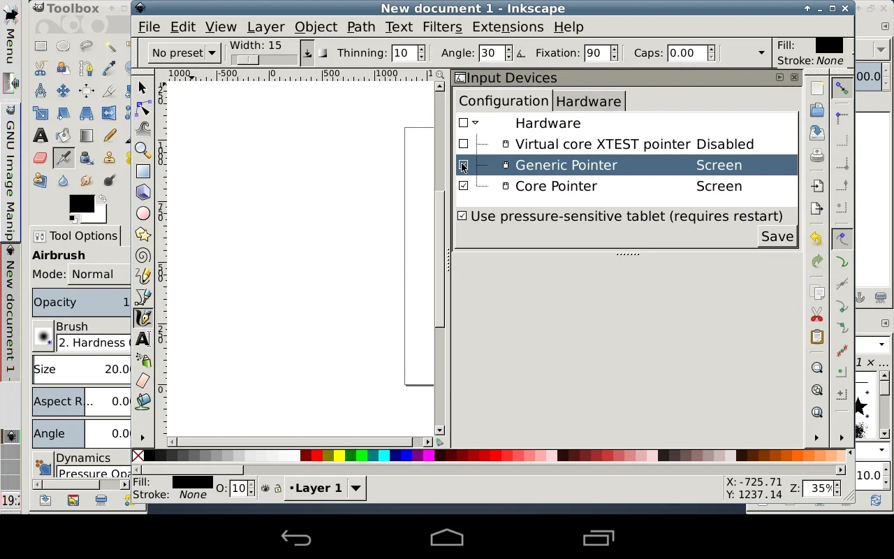 GIMP Inkscape for Android: Professional Graphic Design on Mobile