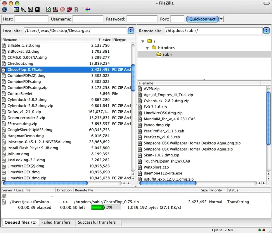 FileZilla for Mac: Effortless FTP Management