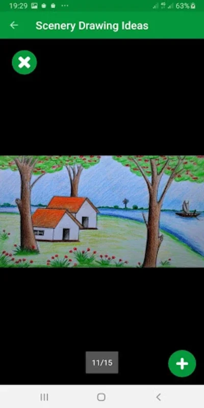 Scenery Drawing for Android - Inspiring Landscape Images