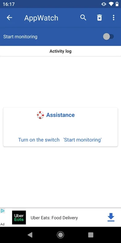 AppWatch - Popup Ad Detector for Android - Activity Monitoring