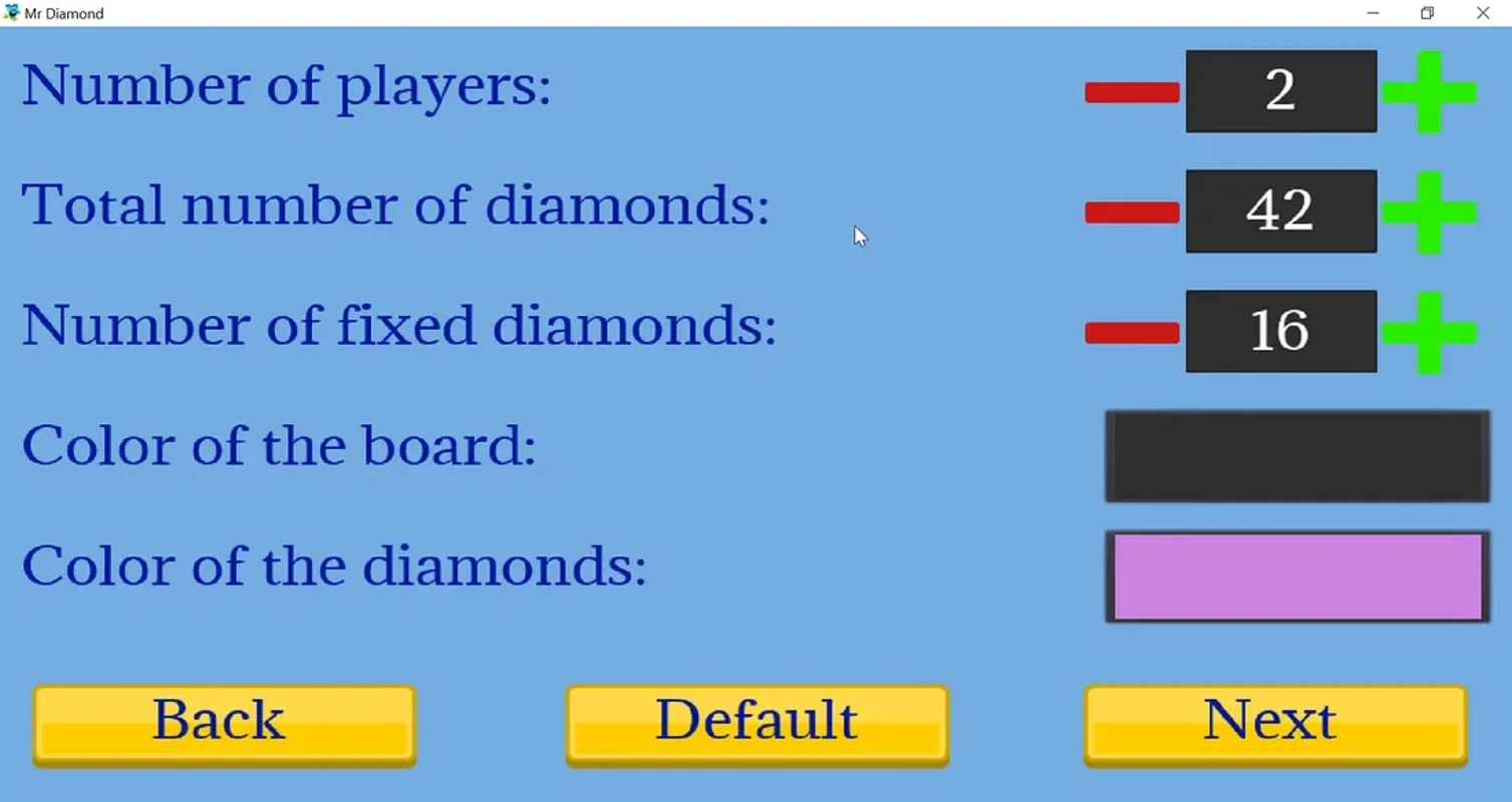 Mr Diamond for Windows - Memory - Enhancing Game