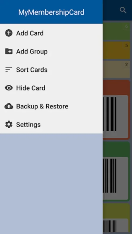 My Membership Card for Android - Simplify Barcode Management