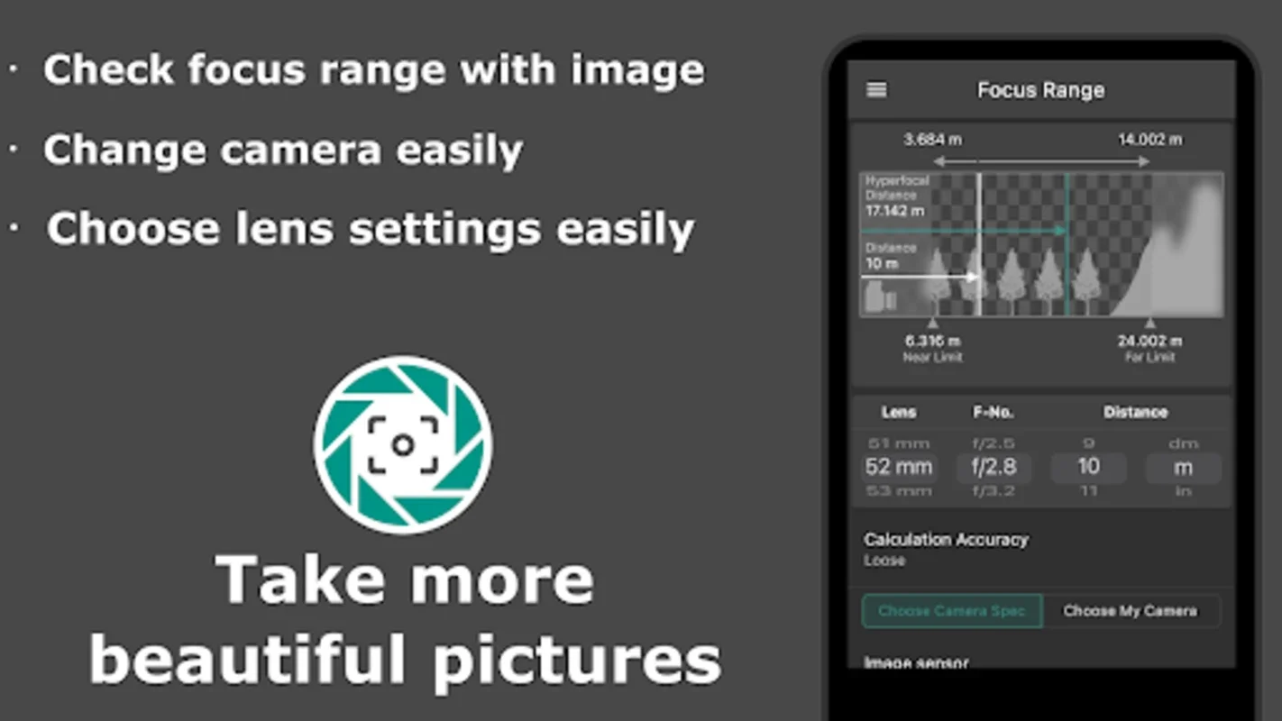 FocusRange for Android - Accurate Focus Range Tool