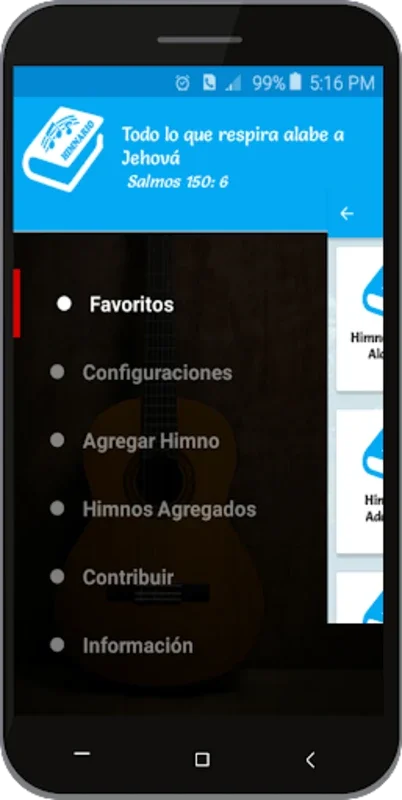 Himnario Cristiano for Android - Customizable Hymn App