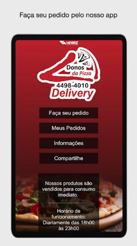 Donos da Pizza for Android - Order Delicious Pizzas Easily