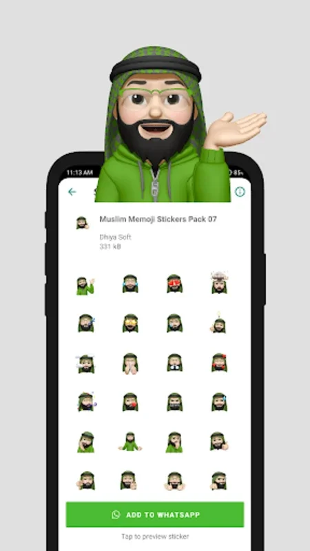 Muslim Memoji Stickers for Android - Free Download on AppHuts