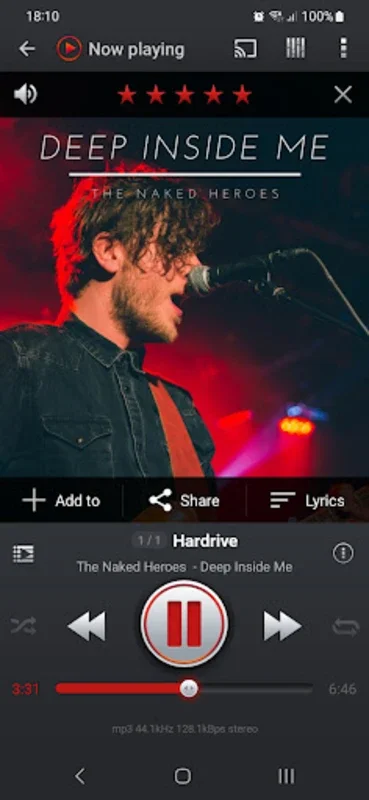 Red Fusion for Android - Enhance Your Music Player