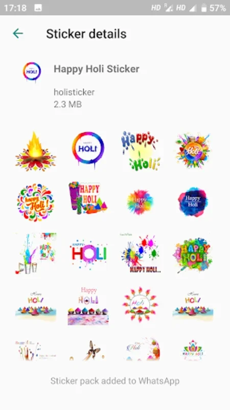 Holi Stickers For Whatsapp - W for Android: Festive Stickers for WhatsApp