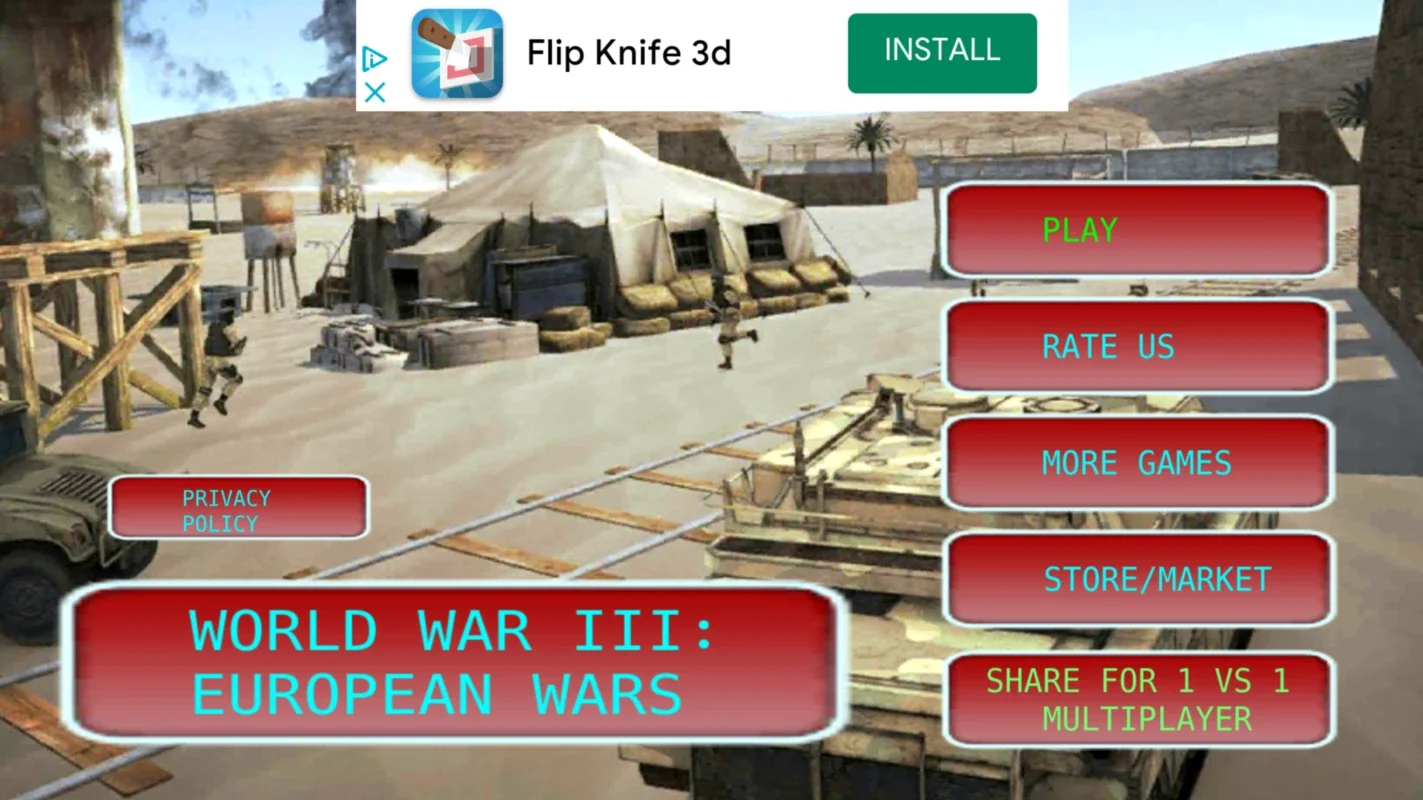 WW3: European Wars for Android - Immersive Strategy Game