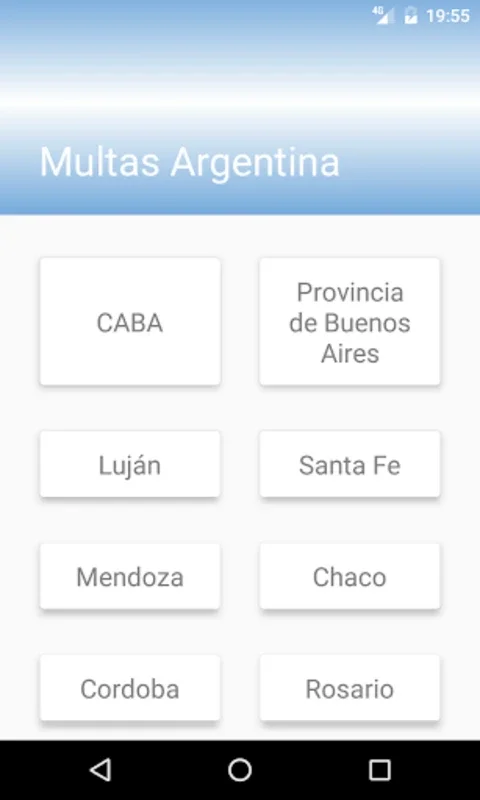 Multas de tránsito en Argentin for Android - Check Traffic Fines Easily