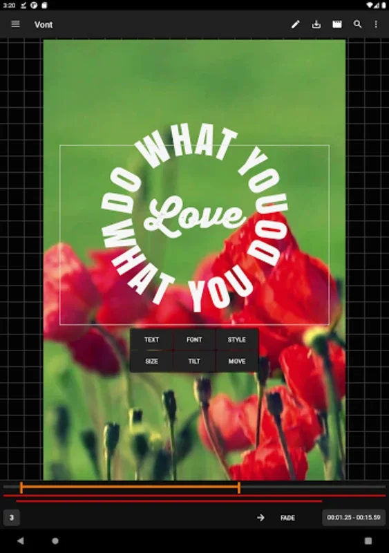 Vont for Android: Easy Video Editing with Great Fonts