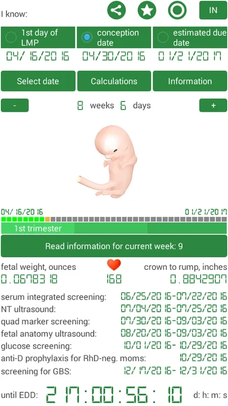 Pregnancy Calculator for Android - Track Your Pregnancy Journey