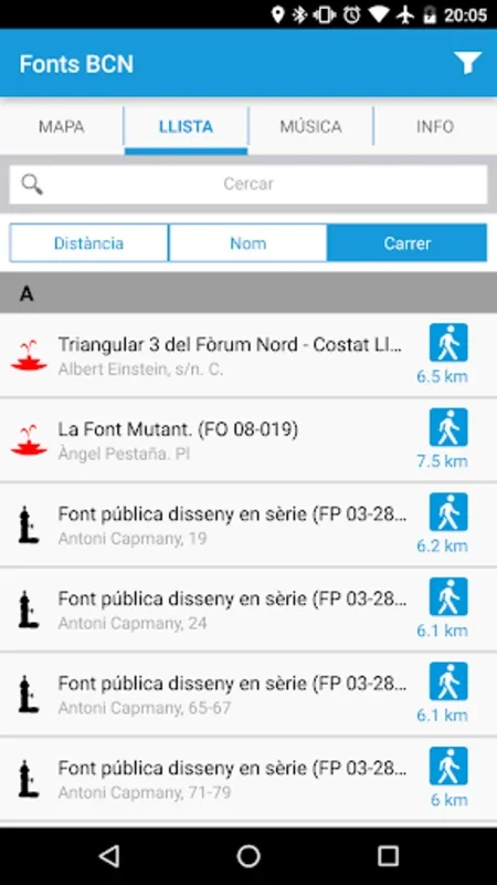 Fonts BCN for Android - Explore Barcelona's Fountains