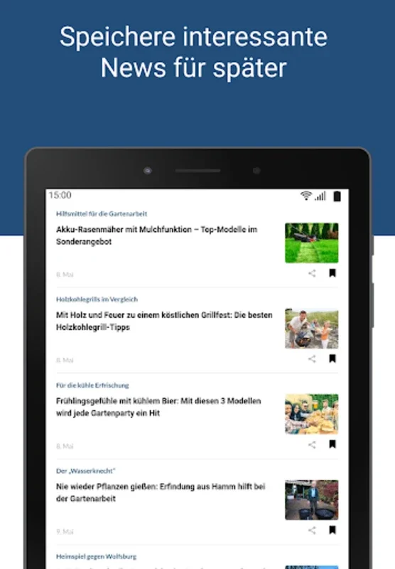 WA.de for Android: Hyper-Local News Hub