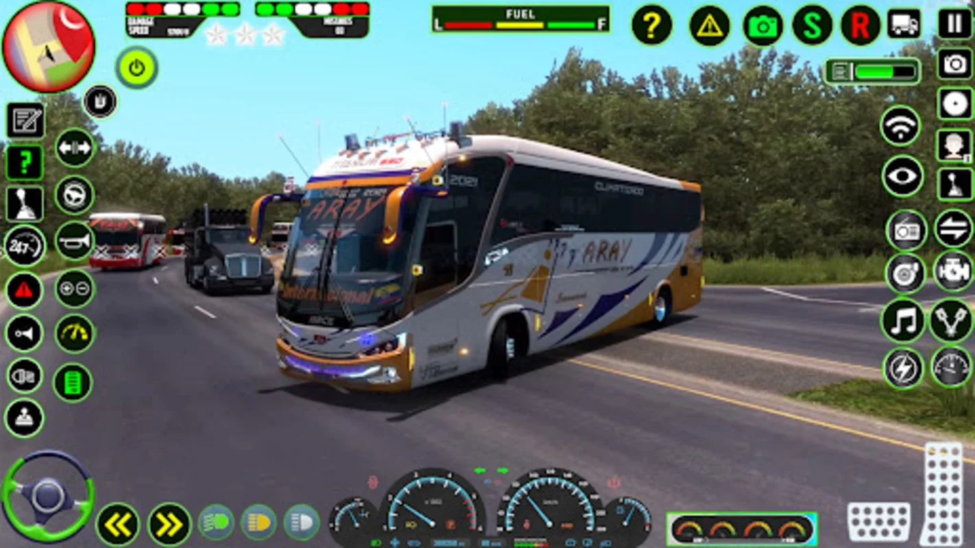 Coach Bus Driving Games 3D - Android Gameplay with Realistic Bus Driving