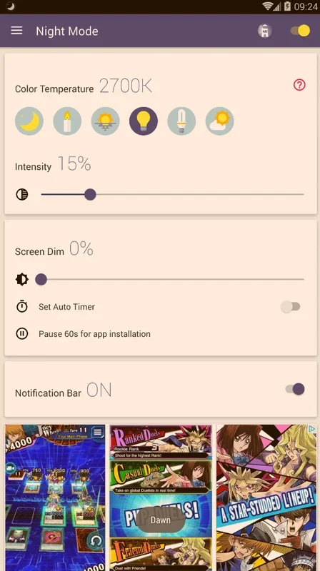 Night Mode - Blue Light Filter for Android: Better Sleep, Less Eye Strain