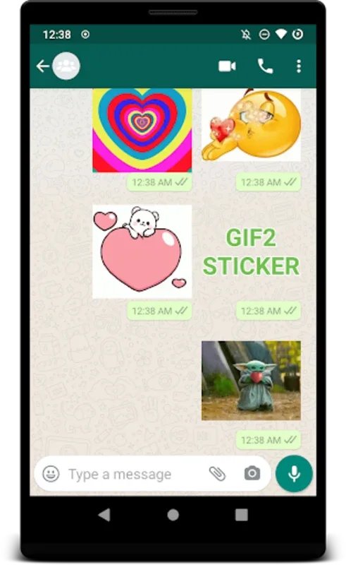 GIF2Sticker Animated Stickers for Android - Transform Videos/GIFs into Stickers