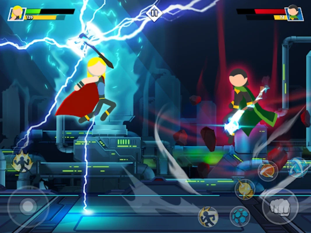 Stickman Combat - Superhero for Android: Intense Battles Await