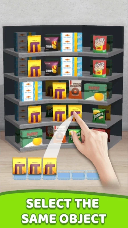 Goods Match 3D for Android - Immersive Shopping Puzzle