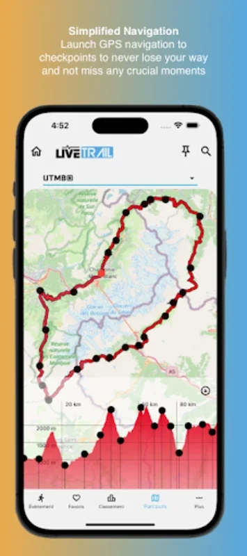 LiveInfo by LiveTrail for Android - Comprehensive Race Tracking