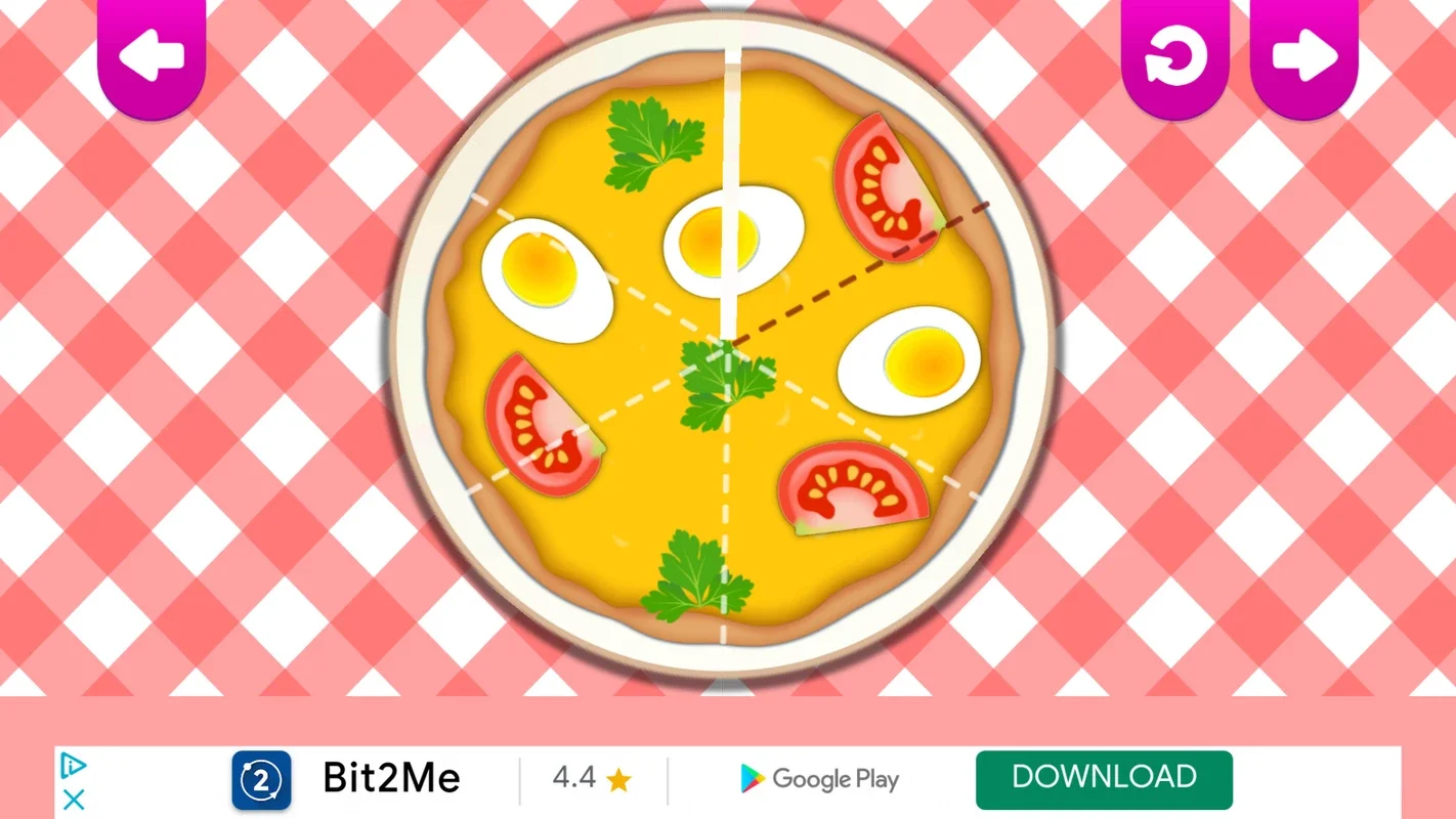 Funny Food 123 Number for Android - Fun Math Learning