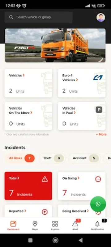 Runner for Android: Optimize Mitsubishi Truck Fleet Management