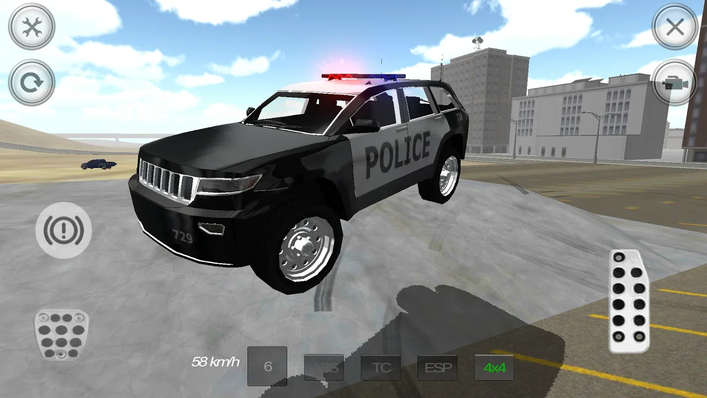 4WD SUV Police Car Driving for Android - No Download Needed