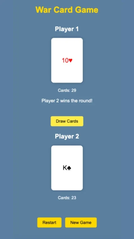 War Card for Android - Engaging Card Game