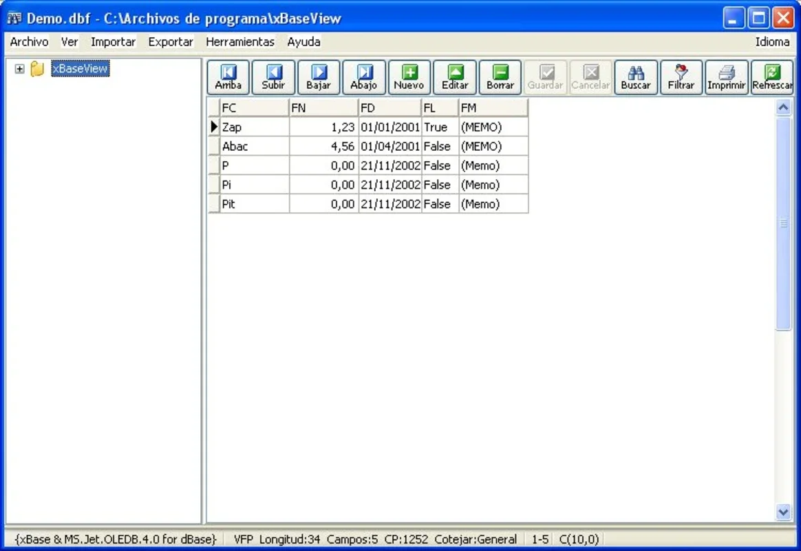 xBaseView for Windows - Efficient Data Viewing