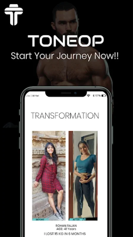 ToneOp: Health And Fitness App for Android - Transform Your Health