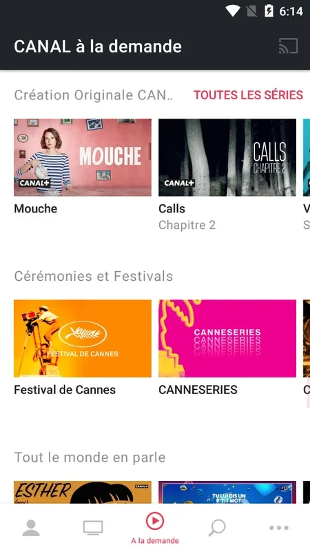 myCANAL for Android - Official App from Canal+