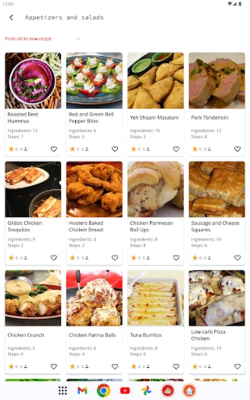 Dinner Recipes for Android - Download the APK from AppHuts