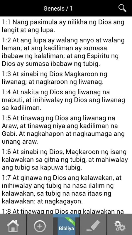 Bibliya for Android - Comprehensive Tagalog Bible App