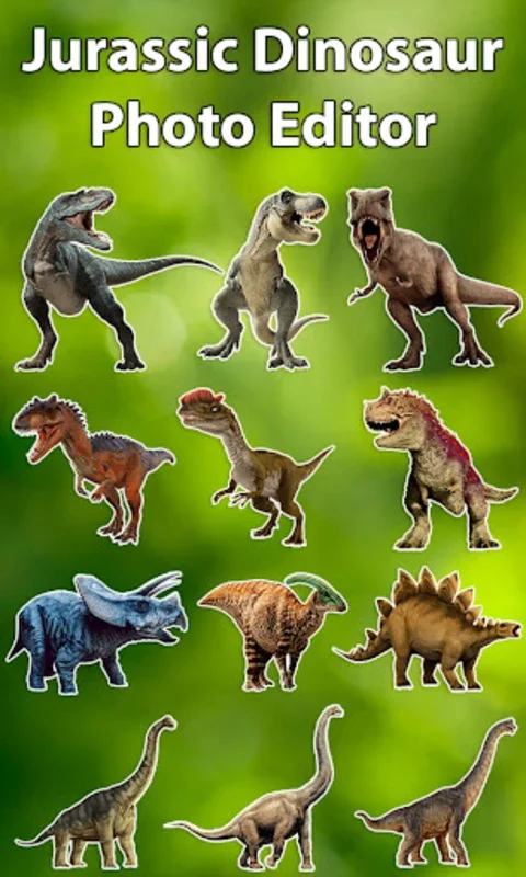 Jurassic Dinosaur for Android: Add Dinos to Photos