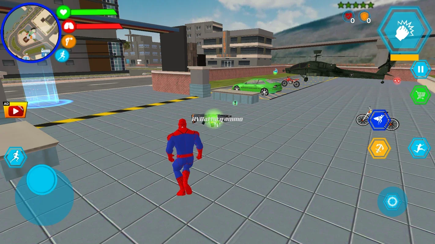 Spider Rope Hero Man for Android - Protect the City