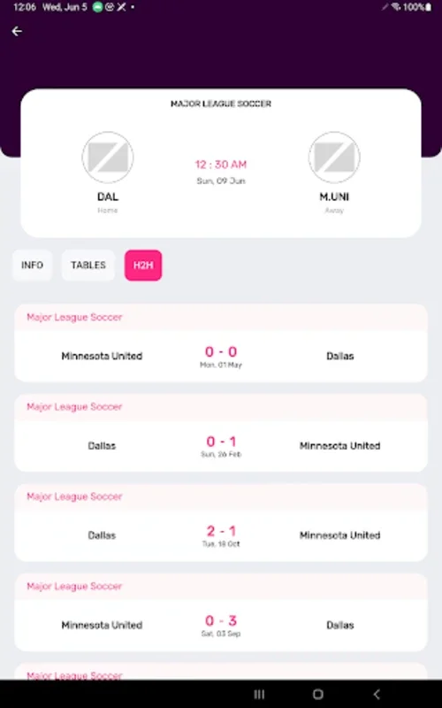 Nova Score for Android: Real - Time Football Insights