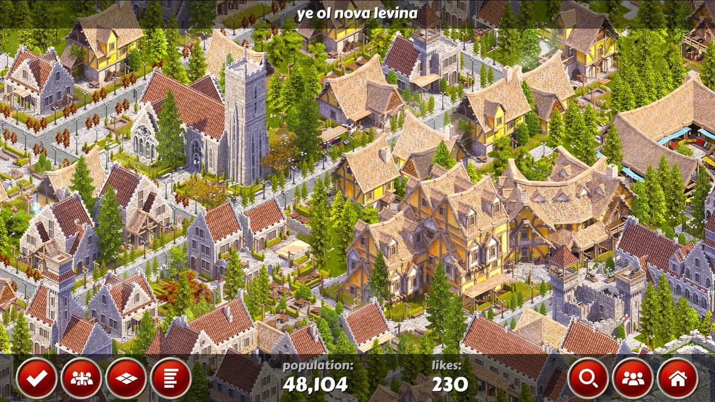 Build a Medieval City in Designer City: Fantasy Empire for Android