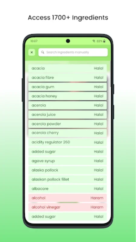 Taste Halal for Android - Determine Halal Product Status