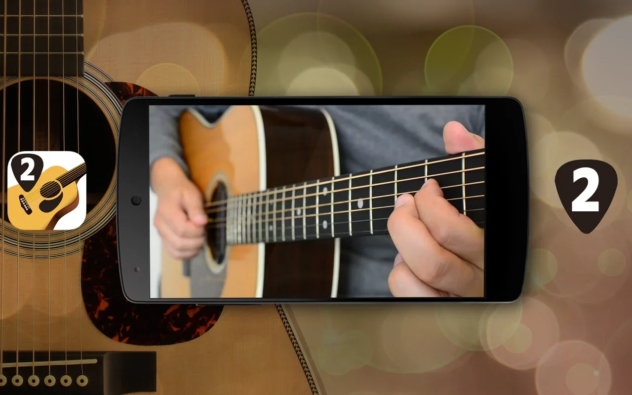 Guitar Lessons #2 LITE for Android - Learn Easily