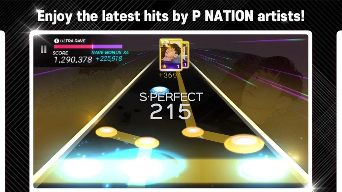 SuperStar P NATION for Android - Exciting Music Game