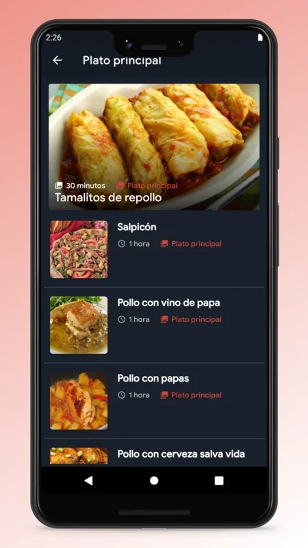 Honduran Recipes - Food App for Android: Diverse Culinary Delights