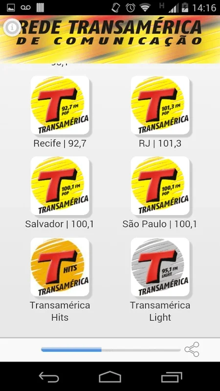 Transamérica for Android: Diverse Entertainment Hub