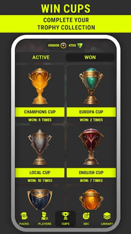 FC Pack Opener for Android - Manage Your Soccer Team