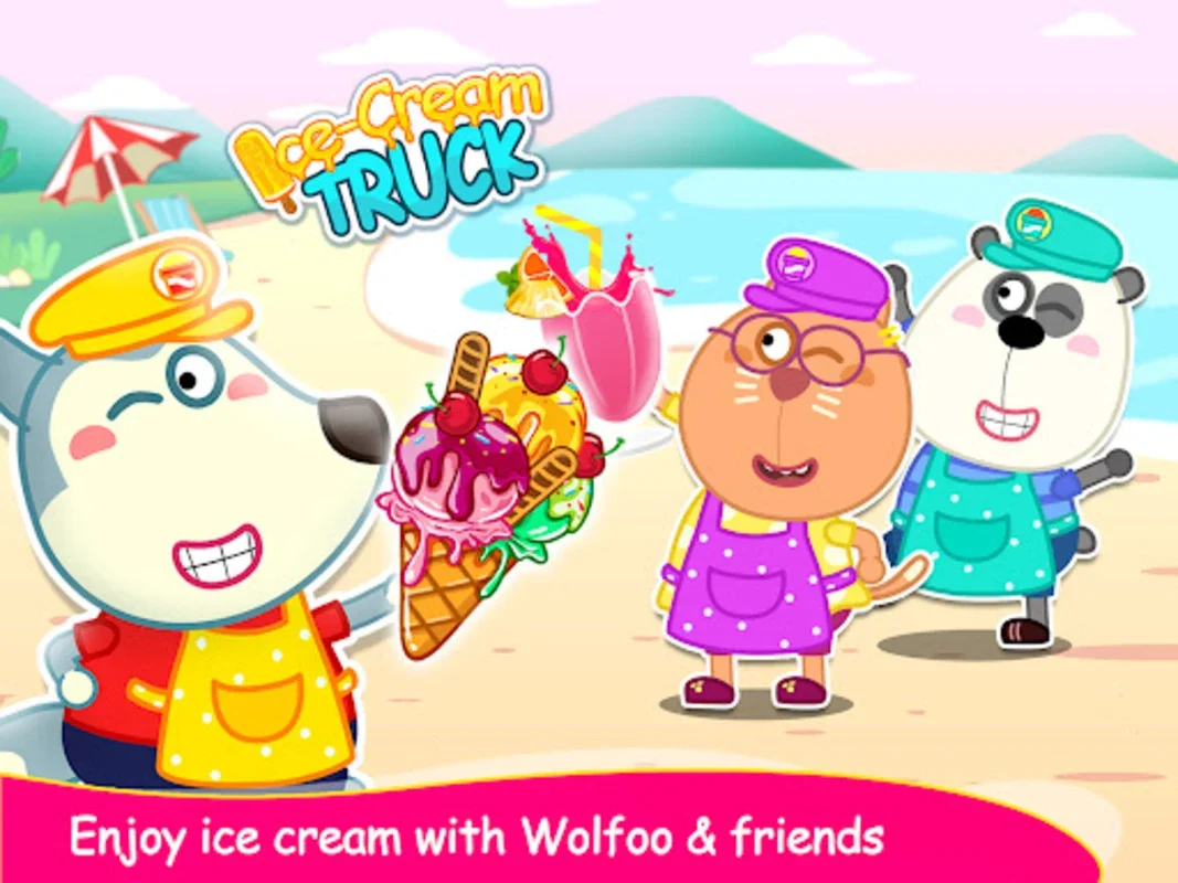 Wolfoo for Android: Create and Sell Ice Creams in a Fun Game