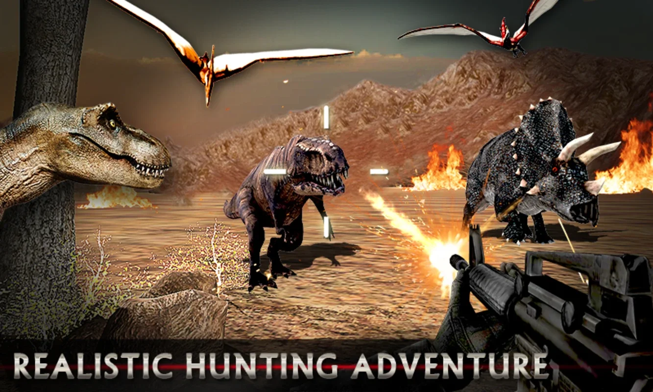 Dinosaur Hunt for Android - Thrilling Dino Adventure