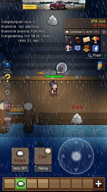 Grow Stone Online for Android - Loot Dungeons and Grow Your Character