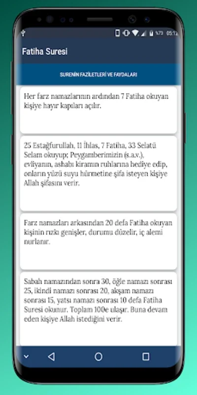 Fatiha Suresi Ve Faziletleri for Android - Enhance Your Spiritual Journey