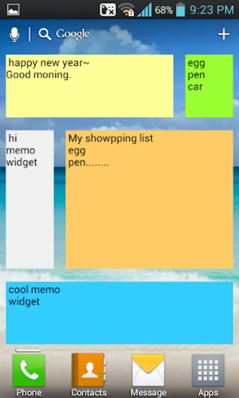 Memo Widget for Android: Streamline Your Notes