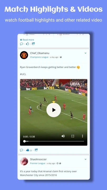 GoalDays for Android - The Ultimate Football Fan Social Network